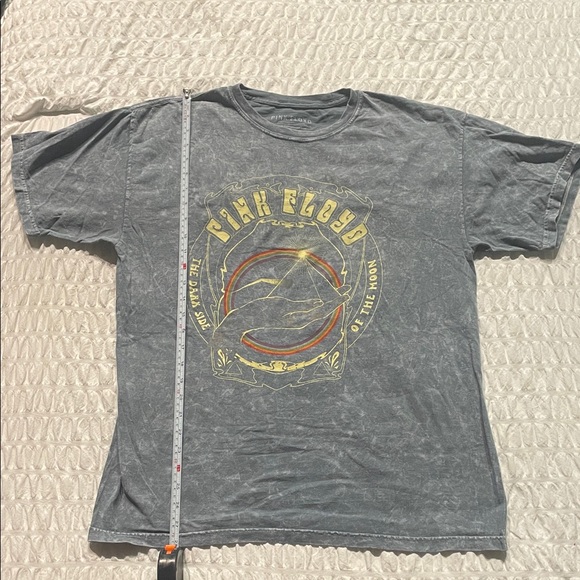 🌟 Vintage Pink Floyd Gray Short Sleeve Tee - Picture 1 of 4